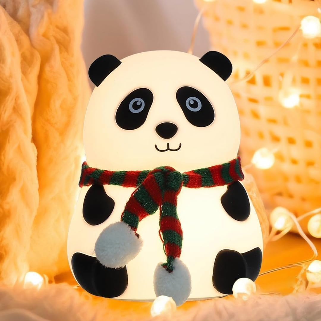Touch Silicone Panda Night Light