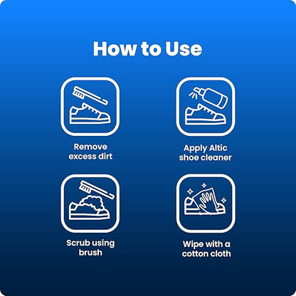 Altic Shoe Cleaning Kit with free brush