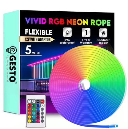 Gesto 5 Meter Neon Strip Lights